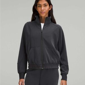 Lululemon Brushed Softstreme Funnel-Neck Zip Up